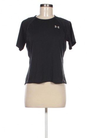 Damen T-Shirt Under Armour, Größe M, Farbe Schwarz, Preis 18,49 €