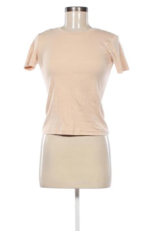 Damen T-Shirt Zara, Größe S, Farbe Beige, Preis 3,99 €