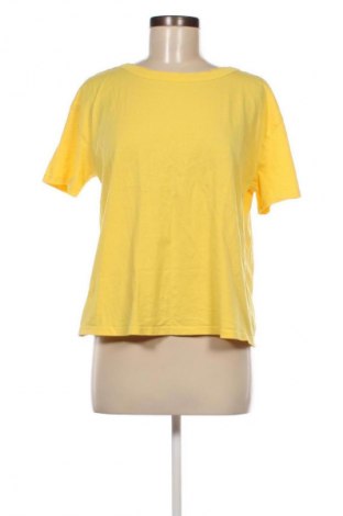 Γυναικείο t-shirt Zara, Μέγεθος M, Χρώμα Κίτρινο, Τιμή 5,12 €