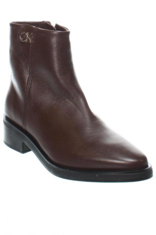 Damen Stiefeletten Calvin Klein, Größe 39, Farbe Braun, Preis 185,99 €