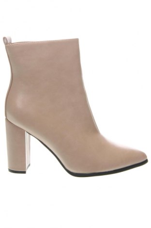 Damen Stiefeletten Ideal Shoes, Größe 39, Farbe Beige, Preis 20,99 €