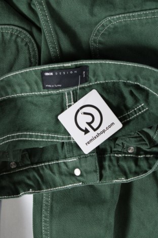 Damskie jeansy ASOS, Rozmiar S, Kolor Zielony, Cena 52,99 zł