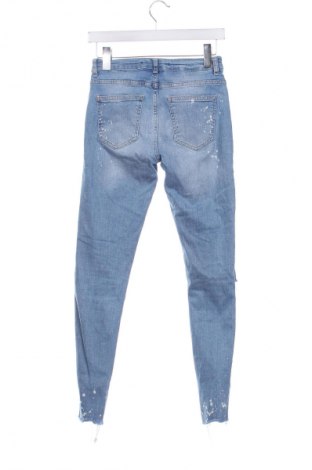 Damskie jeansy Bershka, Rozmiar S, Kolor Niebieski, Cena 46,99 zł