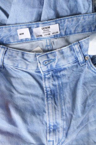 Damskie jeansy Bershka, Rozmiar M, Kolor Niebieski, Cena 37,99 zł