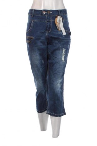 Blugi de femei Denim Identity By Zizzi, Mărime L, Culoare Albastru, Preț 68,99 Lei