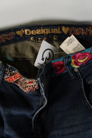 Blugi de femei Desigual, Mărime S, Culoare Albastru, Preț 384,85 Lei