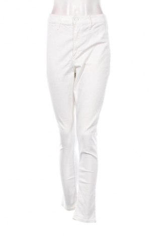 Damskie jeansy H&M, Rozmiar L, Kolor Biały, Cena 32,99 zł