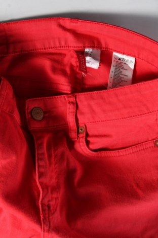 Damskie jeansy H&M Divided, Rozmiar M, Kolor Czerwony, Cena 41,99 zł