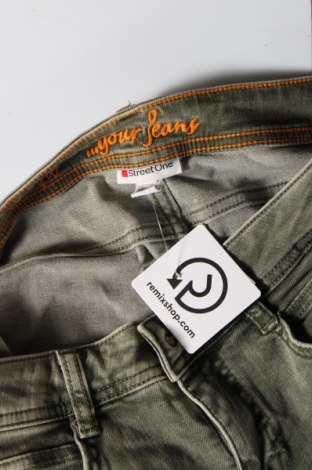 Damskie jeansy Street One, Rozmiar L, Kolor Zielony, Cena 52,99 zł