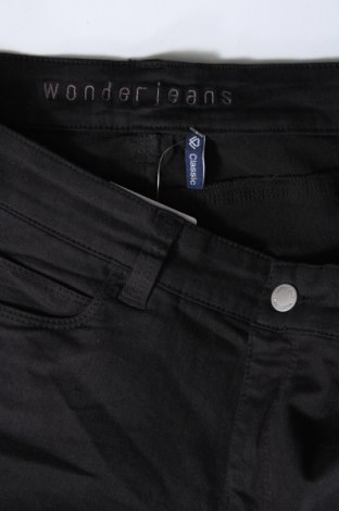 Damen Jeans Wonder Jeans, Größe L, Farbe Schwarz, Preis 28,99 €