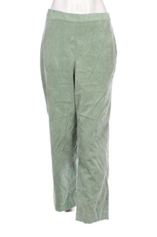 Pantaloni de velvet de femei Alfred Dunner, Mărime XL, Culoare Verde, Preț 48,99 Lei