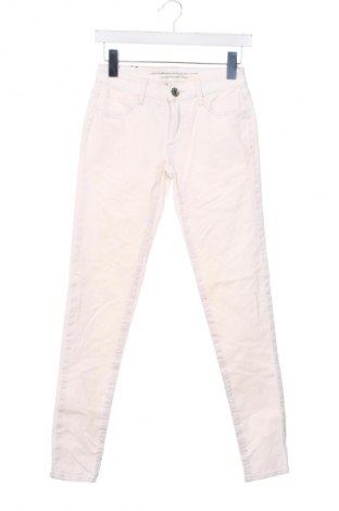 Pantaloni de velvet de femei American Eagle, Mărime XXS, Culoare Alb, Preț 63,99 Lei