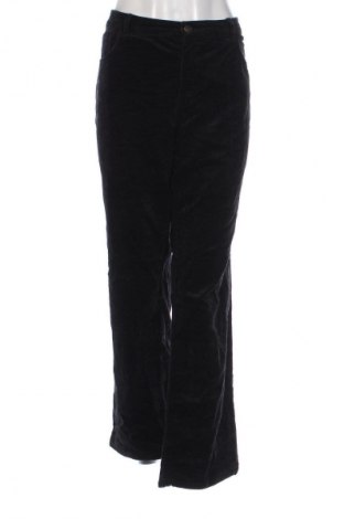 Pantaloni de velvet de femei Chaps, Mărime XL, Culoare Negru, Preț 33,99 Lei