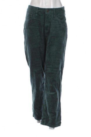 Pantaloni de velvet de femei So, Mărime M, Culoare Verde, Preț 38,99 Lei