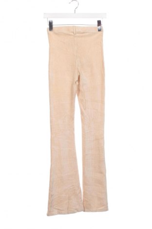 Damen Cordhose Topshop, Größe XS, Farbe Beige, Preis 13,99 €