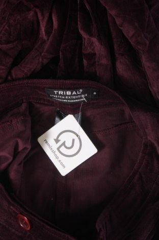 Pantaloni de velvet de femei Tribal, Mărime M, Culoare Roșu, Preț 33,99 Lei