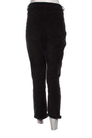 Pantaloni de velvet de femei United Colors Of Benetton, Mărime L, Culoare Negru, Preț 85,99 Lei