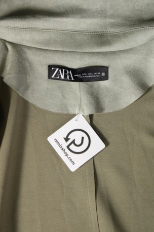 Дамски елек Zara, Размер L, Цвят Зелен, Цена 13,99 лв.