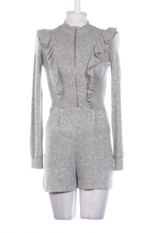 Kurzer Damenoverall Bershka, Größe S, Farbe Grau, Preis 15,00 €