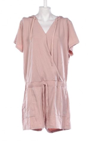 Kurzer Damenoverall La Vie En Rose, Größe XXL, Farbe Aschrosa, Preis € 17,49