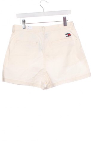 Pantaloni scurți de femei Tommy Jeans, Mărime L, Culoare Ecru, Preț 461,99 Lei
