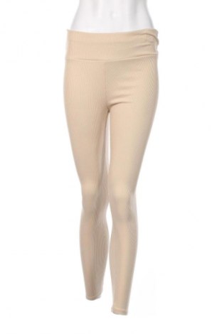 Damen Leggings, Größe M, Farbe Beige, Preis 6,99 €