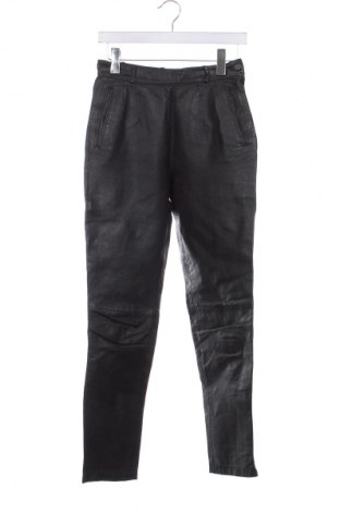 Pantaloni de piele pentru damă, Mărime XS, Culoare Negru, Preț 204,99 Lei