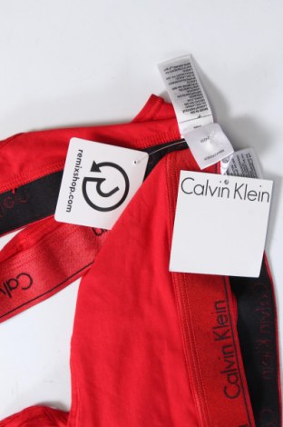 Дамски комплект Calvin Klein, Размер S, Цвят Червен, Цена 89,49 лв.