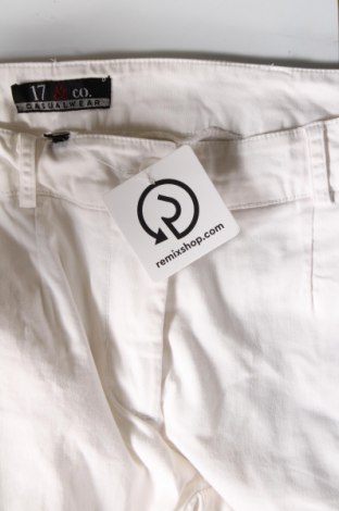 Pantaloni de femei 17 & Co., Mărime L, Culoare Alb, Preț 44,99 Lei