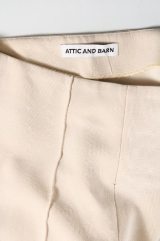 Pantaloni de femei Attic And Barn, Mărime S, Culoare Ecru, Preț 544,99 Lei