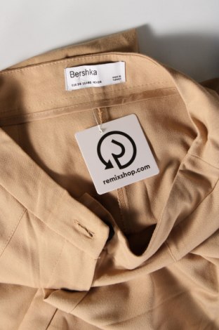 Damenhose Bershka, Größe XS, Farbe Beige, Preis 8,49 €