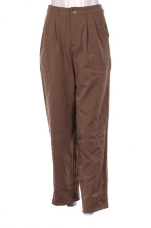 Pantaloni de femei DAZY, Mărime S, Culoare Maro, Preț 151,99 Lei