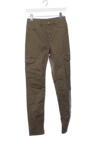 Pantaloni de femei H&M Divided, Mărime XS, Culoare Verde, Preț 31,99 Lei