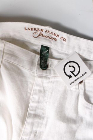 Дамски дънки Lauren Jeans & Co, Размер L, Цвят Бял, Цена 43,99 лв.