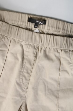 Pantaloni de femei My Own, Mărime M, Culoare Bej, Preț 29,99 Lei