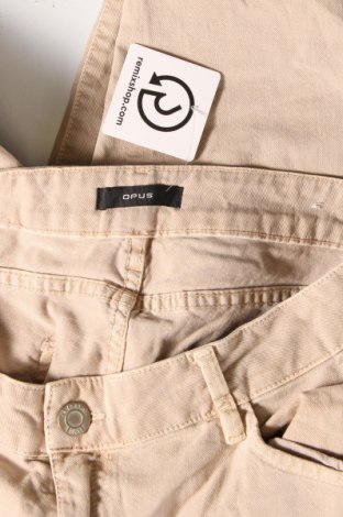 Damen Jeans Opus, Größe L, Farbe Beige, Preis € 6,99