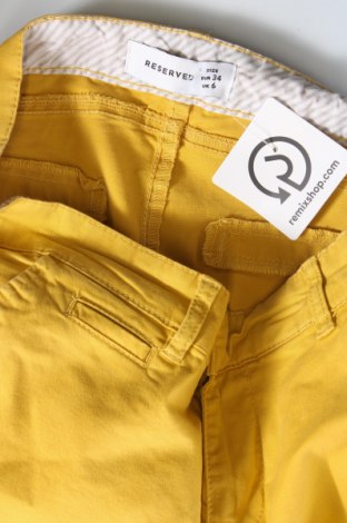 Damenhose Reserved, Größe XS, Farbe Gelb, Preis 10,99 €