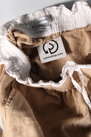 Damenhose Reserved, Größe S, Farbe Beige, Preis € 8,99