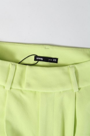 Damenhose Sinsay, Größe XS, Farbe Grün, Preis € 27,67