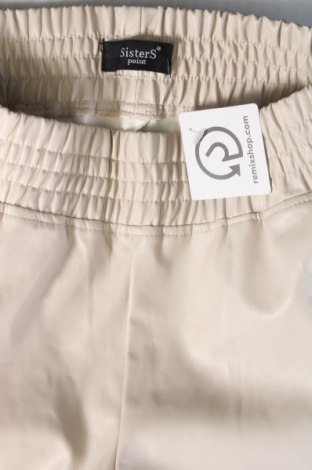 Pantaloni de femei Sisters Point, Mărime S, Culoare Bej, Preț 47,99 Lei