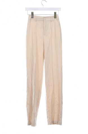 Pantaloni de femei Stradivarius, Mărime XXS, Culoare Bej, Preț 95,99 Lei