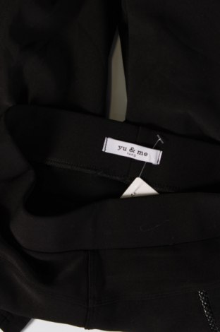 Pantaloni de femei Yu & Me, Mărime S, Culoare Negru, Preț 33,99 Lei