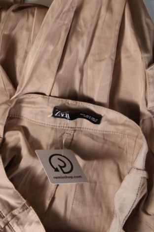 Damenhose Zara, Größe S, Farbe Beige, Preis 6,99 €