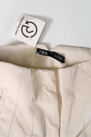 Damenhose Zara, Größe XS, Farbe Beige, Preis 18,99 €