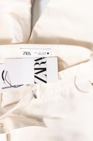 Γυναικείο παντελόνι Zara, Μέγεθος L, Χρώμα  Μπέζ, Τιμή 23,49 €