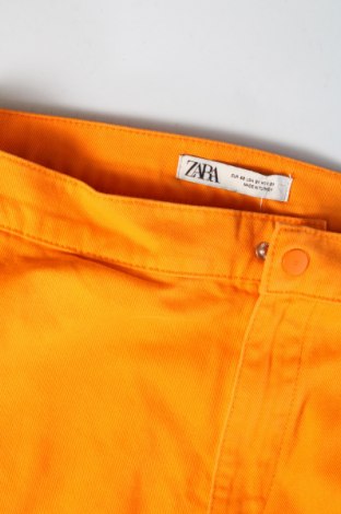 Дамски панталон Zara, Размер M, Цвят Оранжев, Цена 10,99 лв.