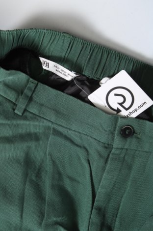 Pantaloni de femei Zara, Mărime XS, Culoare Verde, Preț 68,88 Lei