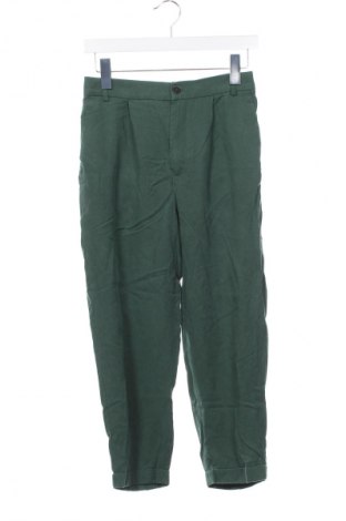 Pantaloni de femei Zara, Mărime XS, Culoare Verde, Preț 68,88 Lei