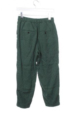 Pantaloni de femei Zara, Mărime XS, Culoare Verde, Preț 68,88 Lei