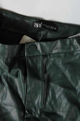 Pantaloni de femei Zara, Mărime XL, Culoare Verde, Preț 44,99 Lei